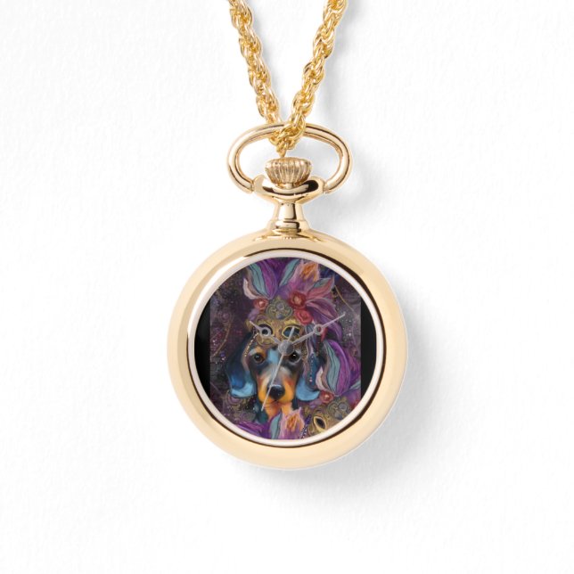 Reloj De Pulsera  Dachshund  (Anverso)