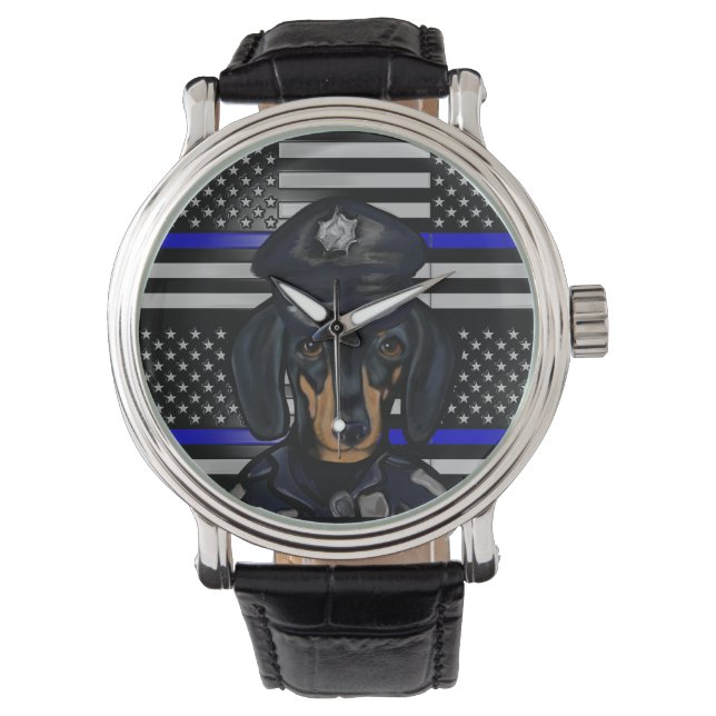 RELOJ DE PULSERA DACHSHUND (Anverso)