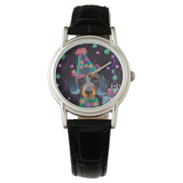 Reloj De Pulsera  Dachshund  (Anverso)