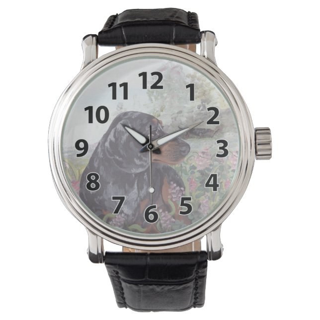 Reloj De Pulsera Dachshund dappy Dreamer Wristwatch (Anverso)