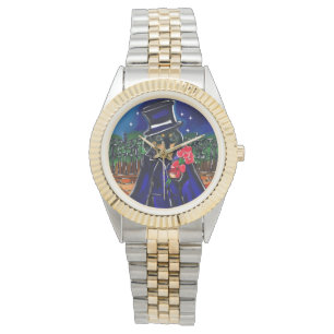 RELOJ DE PULSERA DACHSHUND DE SAN VALENTÍN 