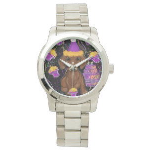 Reloj De Pulsera Dachshund or perro salchicha