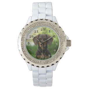 Reloj De Pulsera Dachshund Puppy