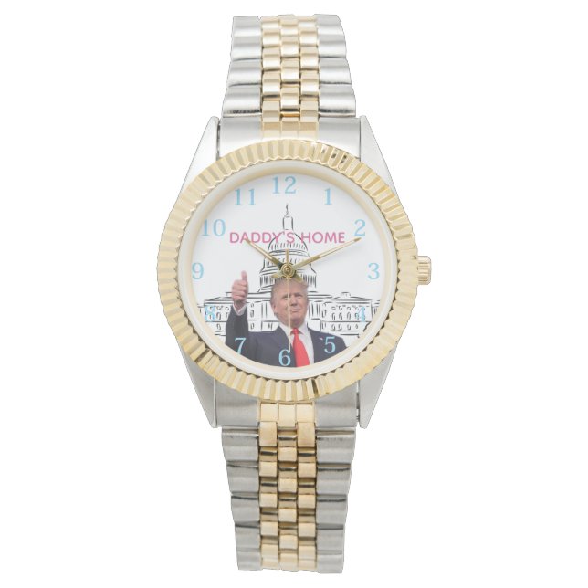 Reloj De Pulsera  Daddy's Home Trump Gift (Anverso)