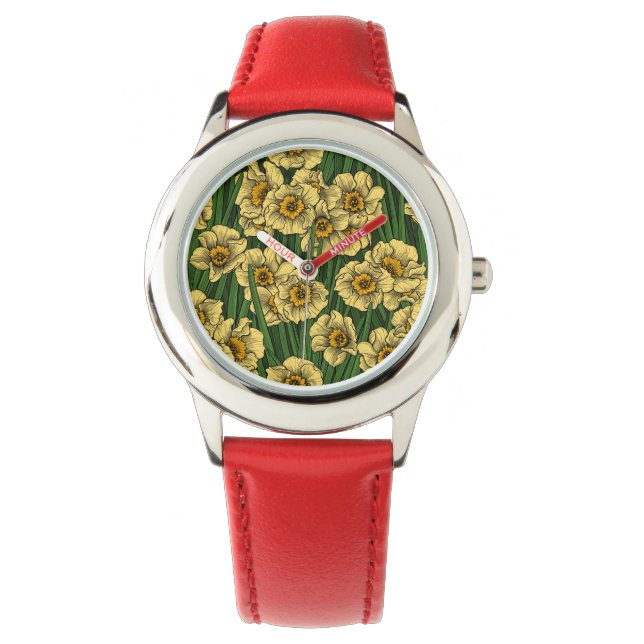 Reloj De Pulsera Daffodil garden (Anverso)