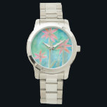 Reloj De Pulsera Dainty Daisies III<br><div class="desc">Floral</div>