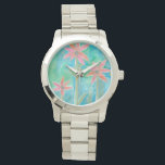 Reloj De Pulsera Dainty Daisies III<br><div class="desc">Floral</div>