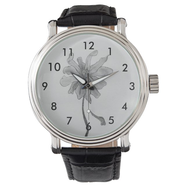Reloj De Pulsera Daisy simple (Anverso)