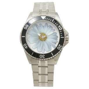 Reloj De Pulsera Daisy Watch Classic Wildflower Daisy Writing Watch