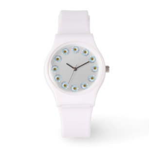 Reloj De Pulsera Daisy Watch Classic Wildflower Daisy Writing Watch
