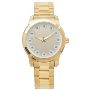 Reloj De Pulsera Daisy Watch Classic Wildflower Daisy Writing Watch