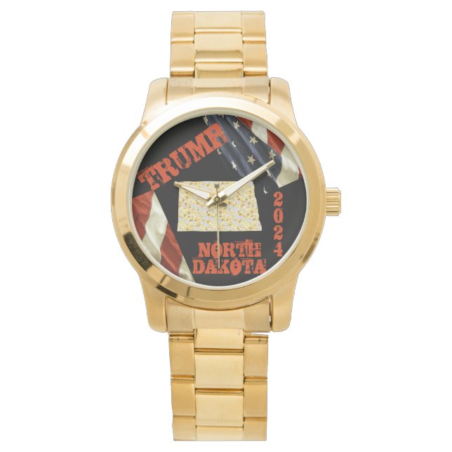 RELOJ DE PULSERA DAKOTA DEL NORTE (Anverso)