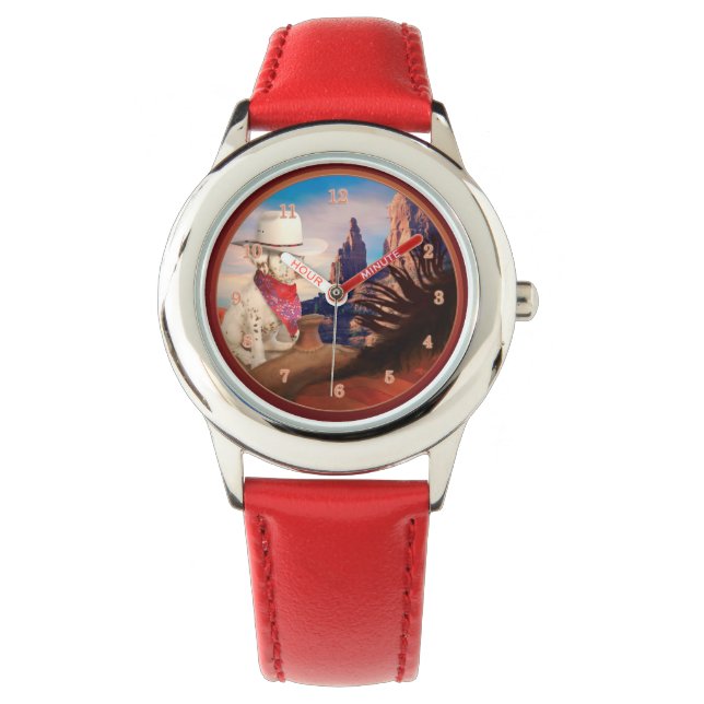 RELOJ DE PULSERA DALMATIAN ROUGH RIDER (Anverso)