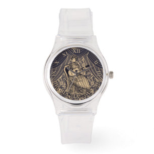 Reloj De Pulsera Dama con guitarra