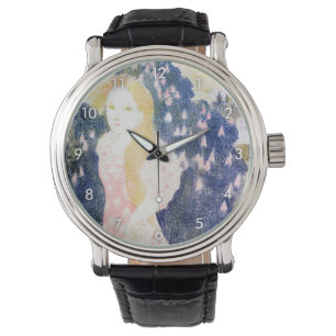 Reloj De Pulsera Dama con vestido rosa, Maurice Denis