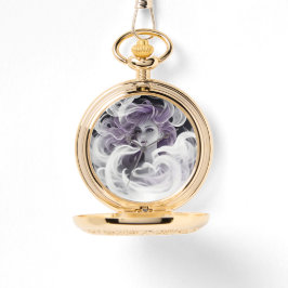 Reloj De Pulsera Dama Fumadora