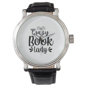 Reloj De Pulsera Dama leyendo un libro de arte loco