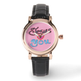 Reloj De Pulsera Damas Cristianas Jesús Te Ama
