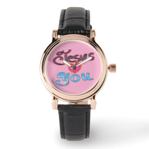 Reloj De Pulsera Damas Cristianas Jesús Te Ama