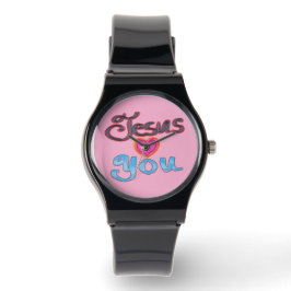Reloj De Pulsera Damas Cristianas Jesús Te Ama