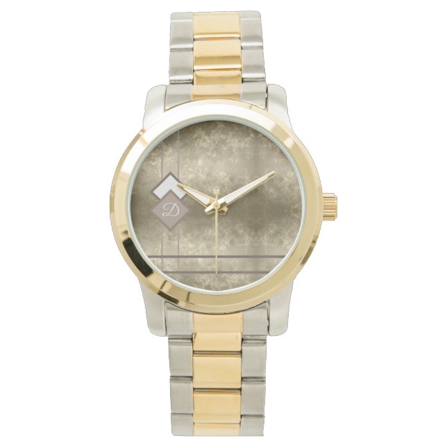 Reloj De Pulsera Damasco de oro (Anverso)