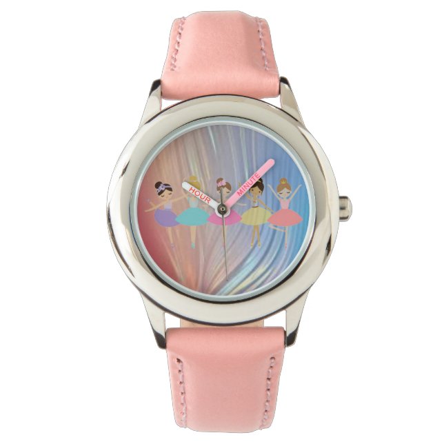 Reloj De Pulsera Dancing Ballerina Kids Watch (Anverso)