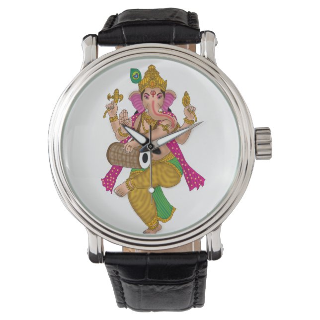 Reloj De Pulsera Dancing Ganesha Clock (Anverso)
