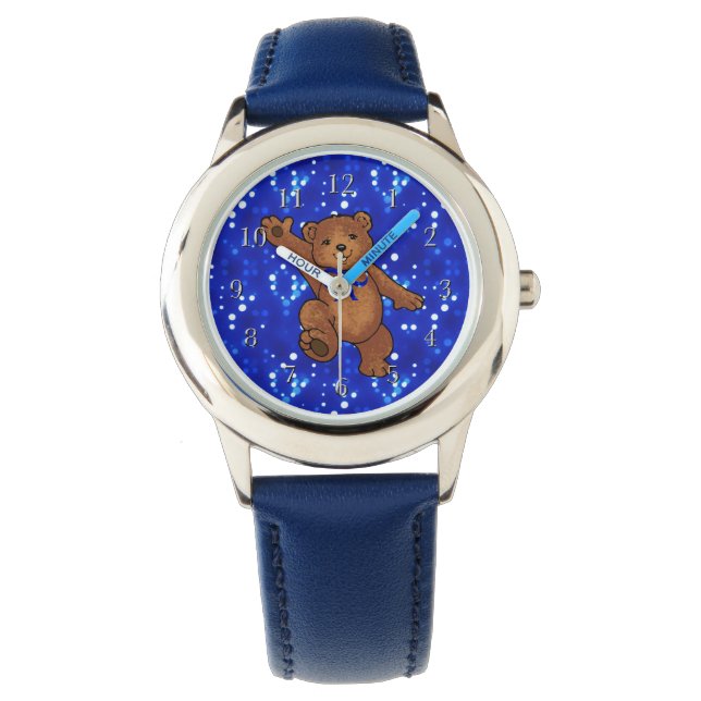 Reloj De Pulsera Dancing Teddy Bear (Anverso)