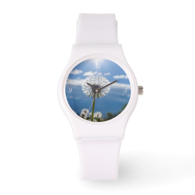 Reloj De Pulsera Dandelion En La Luz (Anverso)