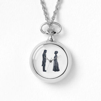 Reloj De Pulsera Darcy and Elizabeth Silhouette