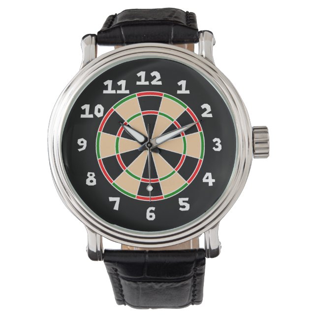 Reloj De Pulsera Dart Board (Anverso)