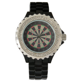 Reloj De Pulsera Dart Board Darts Bullseye