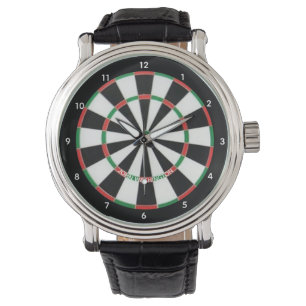 Reloj De Pulsera Dart Board Personalizado