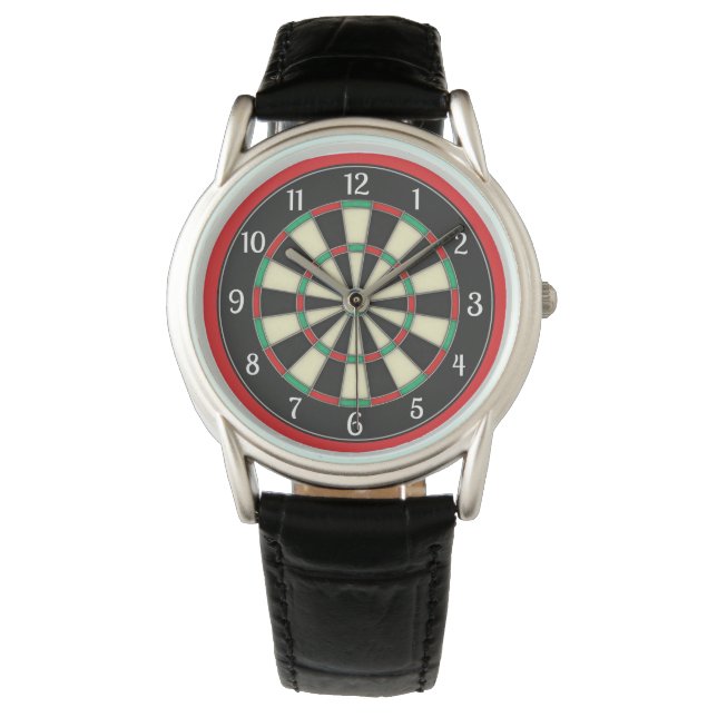 Reloj De Pulsera Dart Board Sporty Style (Anverso)