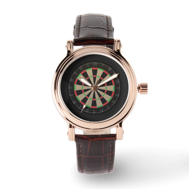 Reloj De Pulsera Dartboard Lover (Anverso)