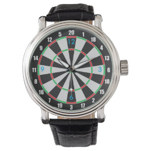 Reloj De Pulsera Dartboard Watch