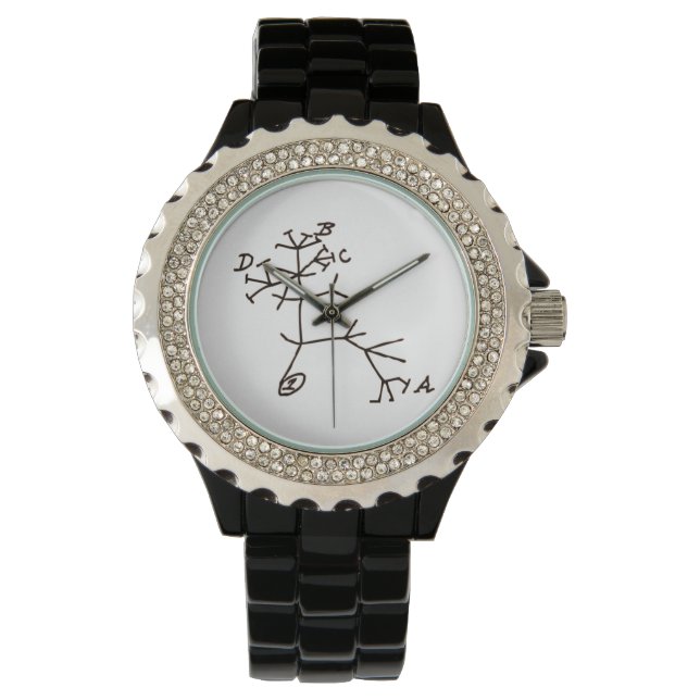 Reloj De Pulsera Darwin Tree of Life (Anverso)