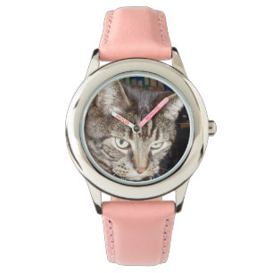 Reloj De Pulsera Dave te está vigilando con números rosados