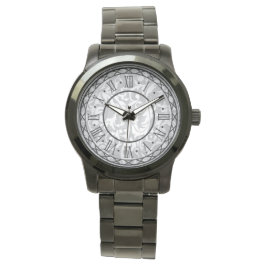 Reloj de pulsera de acero inoxidable elegante