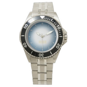 Reloj de pulsera de acero inoxidable masculino per