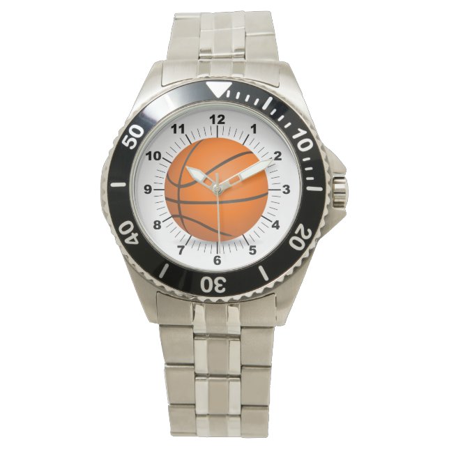 Reloj de pulsera de acero inoxidable para balonces (Anverso)