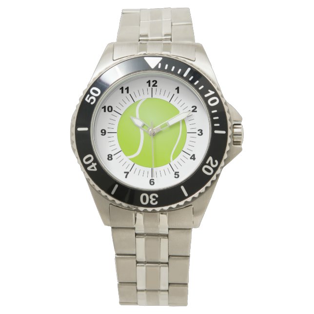 Reloj de pulsera de acero inoxidable para bolas de (Anverso)
