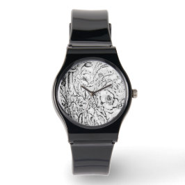 reloj de pulsera de arte y diseño femenino