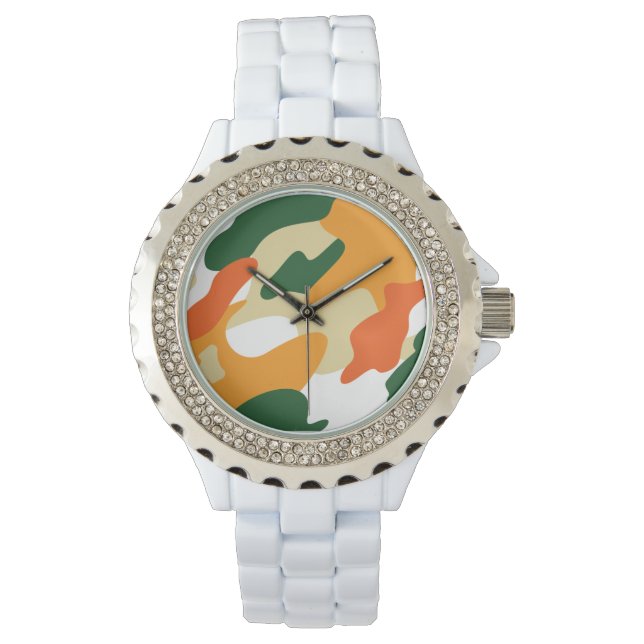Reloj De Pulsera de camuflaje (Anverso)