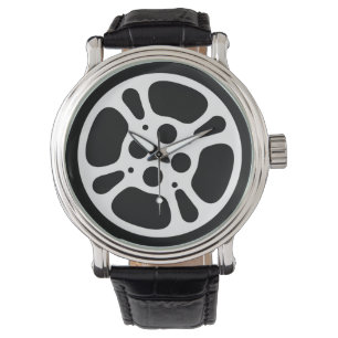 Reloj de pulsera de carrete de película