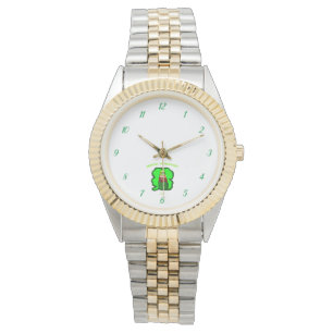 Reloj de pulsera de dos tonos Leprechaun Magic Uni