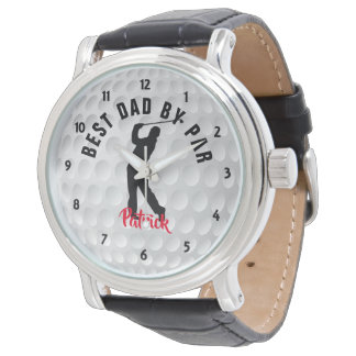 Reloj de pulsera de golf personalizado