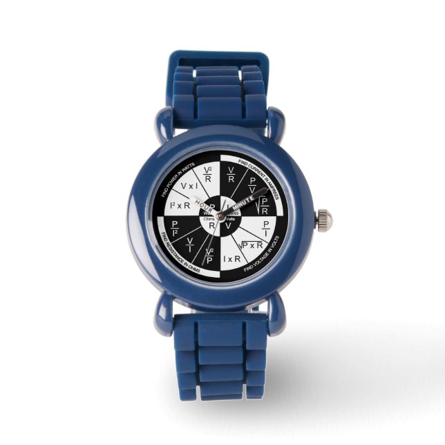Reloj de pulsera de la Ley de Ohm (Anverso)