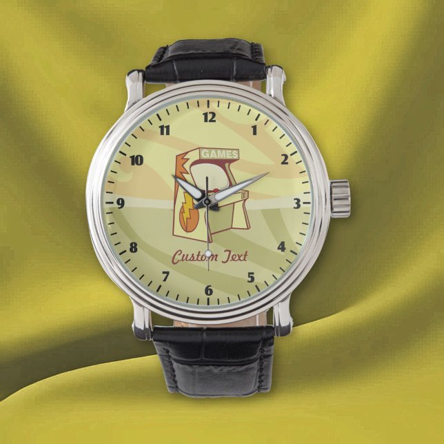 Reloj de pulsera de máquina de arcade (Subido por el creador)