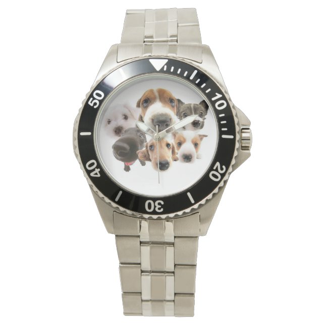 Reloj de pulsera de nueces de cachorro (Anverso)